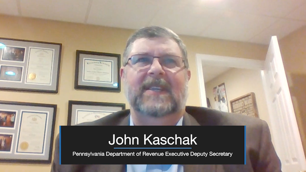 John Kaschak, Pennsylvania DOR Executive Deputy Secretary